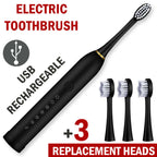 Upgrade Your Dental Care with Our Rechargeable Sonic Electric Toothbrush! 🦷💫