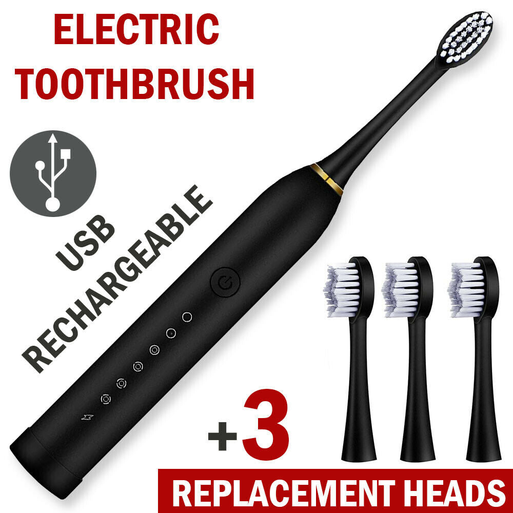 Upgrade Your Dental Care with Our Rechargeable Sonic Electric Toothbrush! 🦷💫
