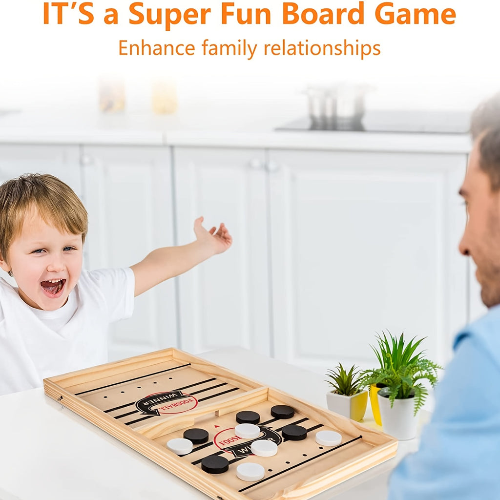 🚀Experience the Fast Sling Puck Game!🏒