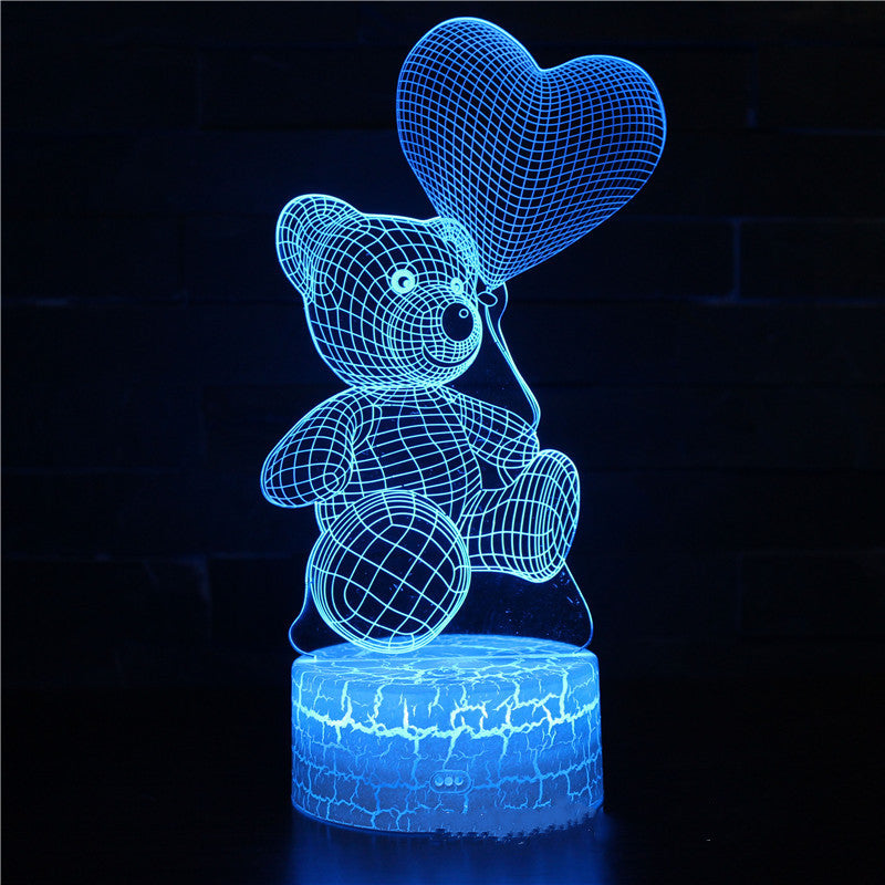 3D Lamp Acrylic, Valentines Day Gifts