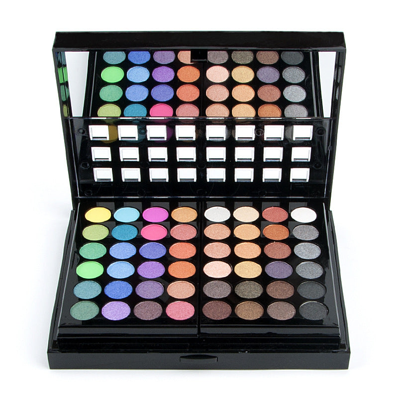 Juego de maquillaje de 78 colores, lápiz labial en polvo sombreado