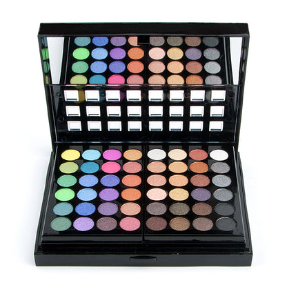 Juego de maquillaje de 78 colores, lápiz labial en polvo sombreado