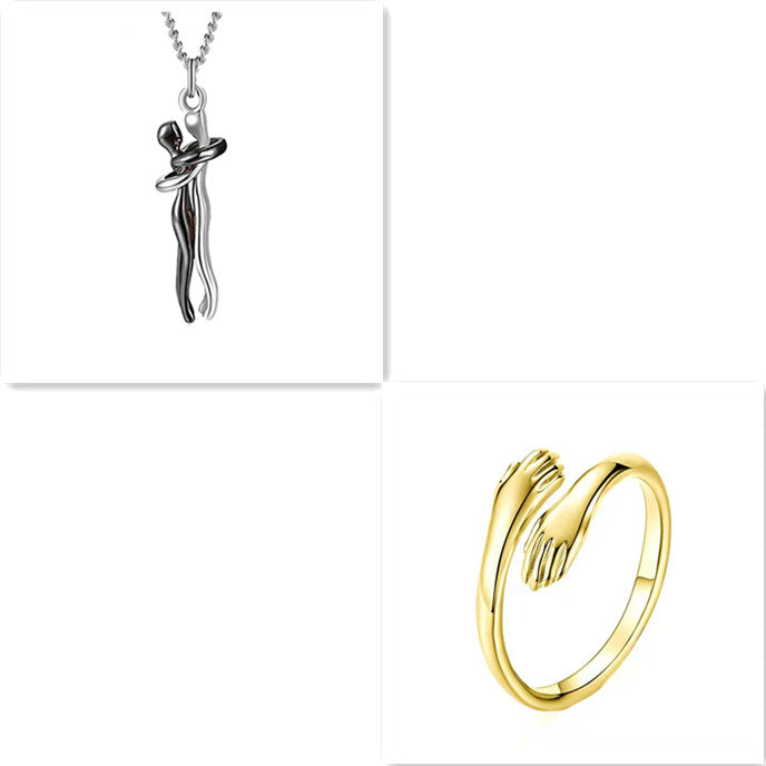 Love Hug Necklace Unisex Men Women 💕💍