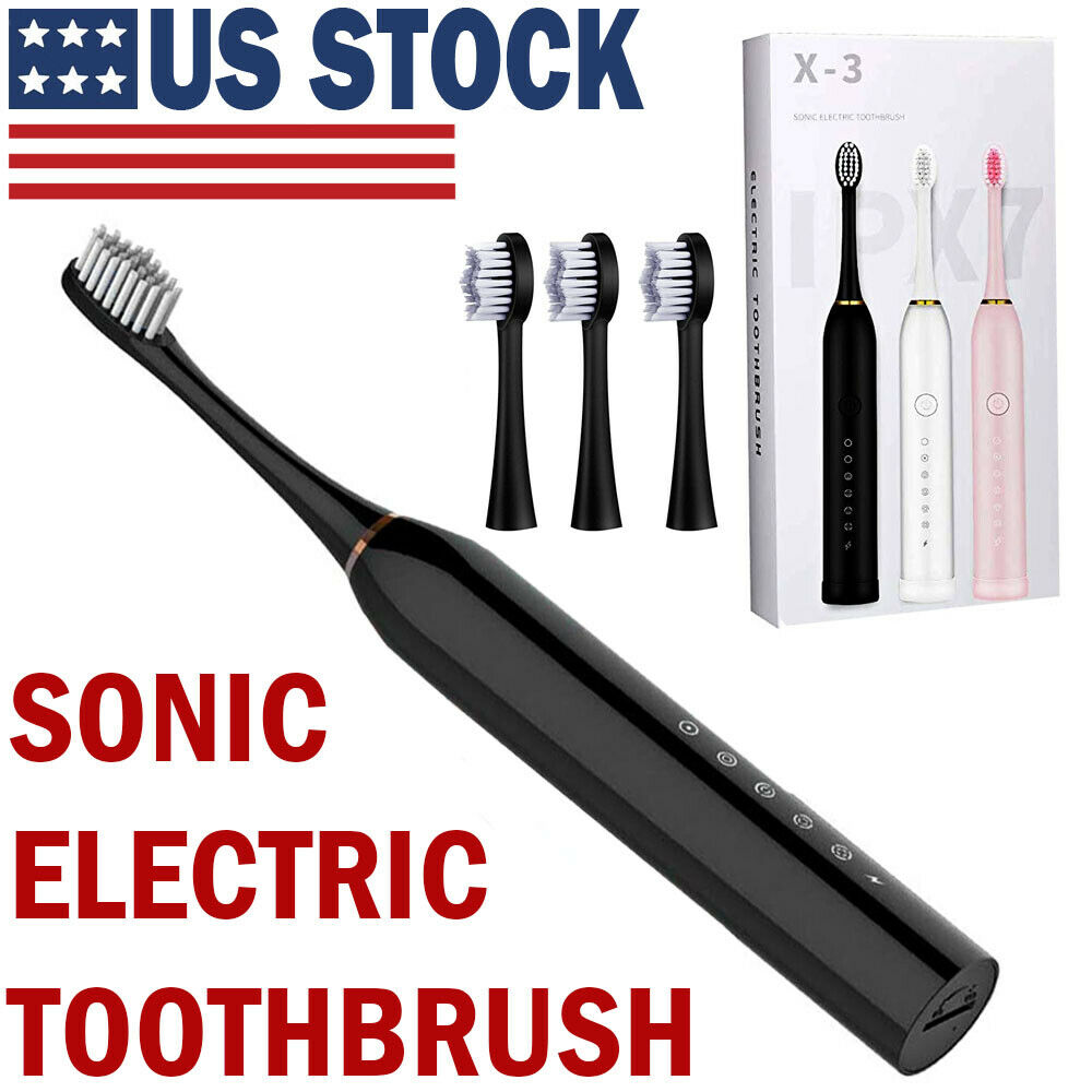 Upgrade Your Dental Care with Our Rechargeable Sonic Electric Toothbrush! 🦷💫