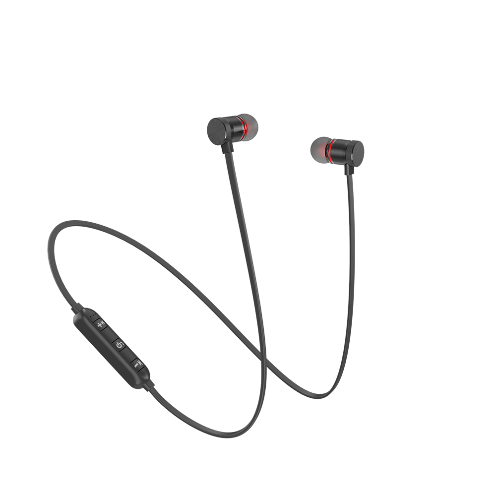 Auriculares magnéticos Auriculares estéreo Bluetooth intrauditivos Auriculares inalámbricos Color aleatorio