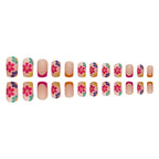 24-piece Transparent Nail Patch Box
