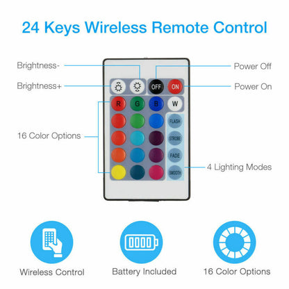 ¡Transforme su espacio con un ambiente vibrante! 🌈📺 Mejore su experiencia con la televisión y la computadora con nuestro kit remoto de luz de fondo con tira LED RGB USB de 5 V y 4 x 50 cm. 🎉