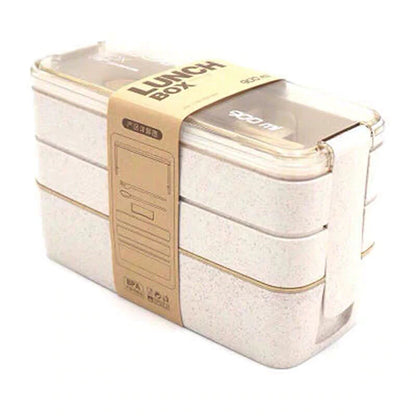 Presentamos nuestra lonchera ligera separada para horno de microondas: ¡su compañera perfecta para comidas saludables mientras viaja! 🍱🌟