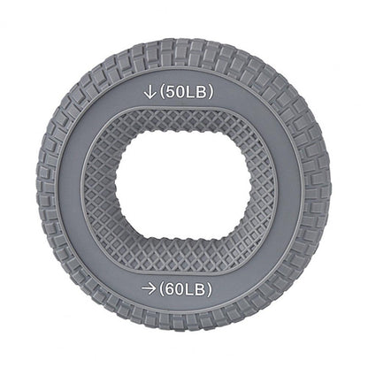 Fortalecedor de agarre manual, entrenador de fuerza de agarre y ejercitador de dedos, agarre manual ajustable de silicona, anillo de agarre de 20-80 lb, entrenador de antebrazo de dedo, expansor carpiano, ejercicio de entrenamiento muscular