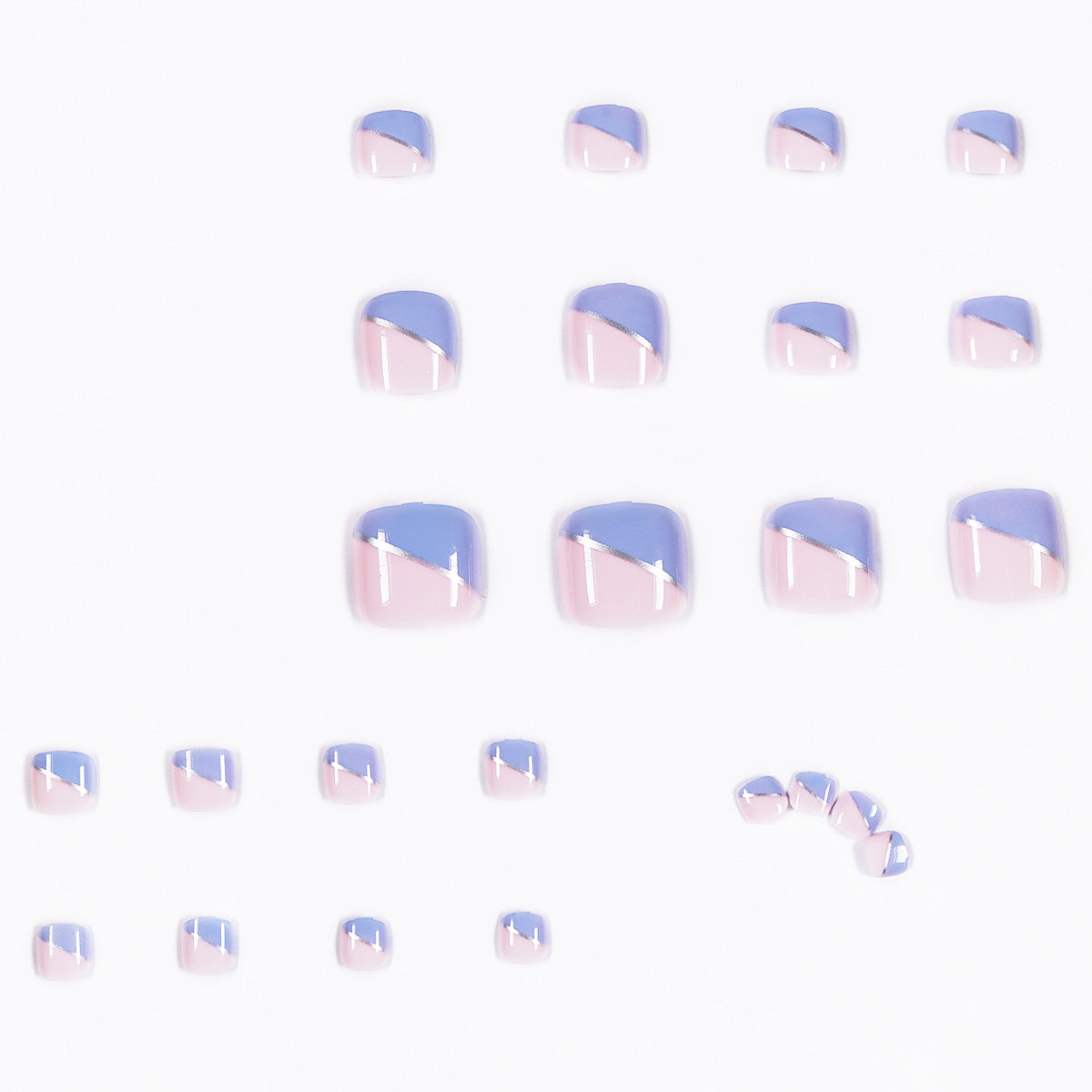 Uñas postizas de uso simple Punta de uña extraíble