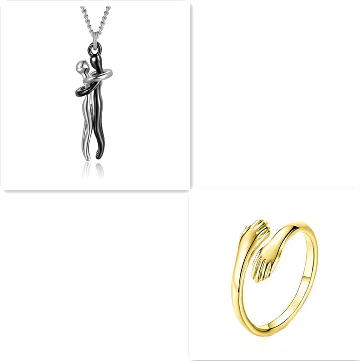 Love Hug Necklace Unisex Men Women 💕💍