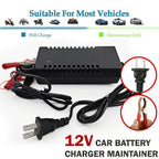 Keep Your Vehicle's Battery in Top Condition with Our Car Battery Charger Maintainer! 🚗⚡