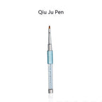 Juego de bolígrafo UV con pincel para uñas de 16 piezas
