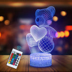 3D Lamp Acrylic, Valentines Day Gifts
