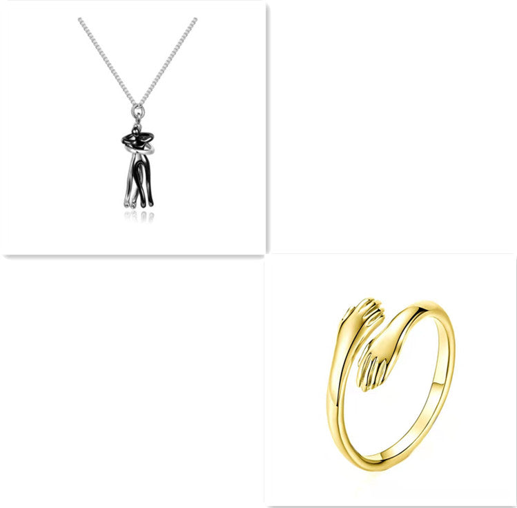 Love Hug Necklace Unisex Men Women 💕💍