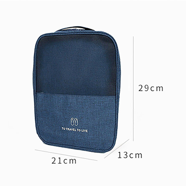 ¡Manténgase organizado y viaje con estilo con nuestras bolsas para zapatos portátiles! 👠✈️