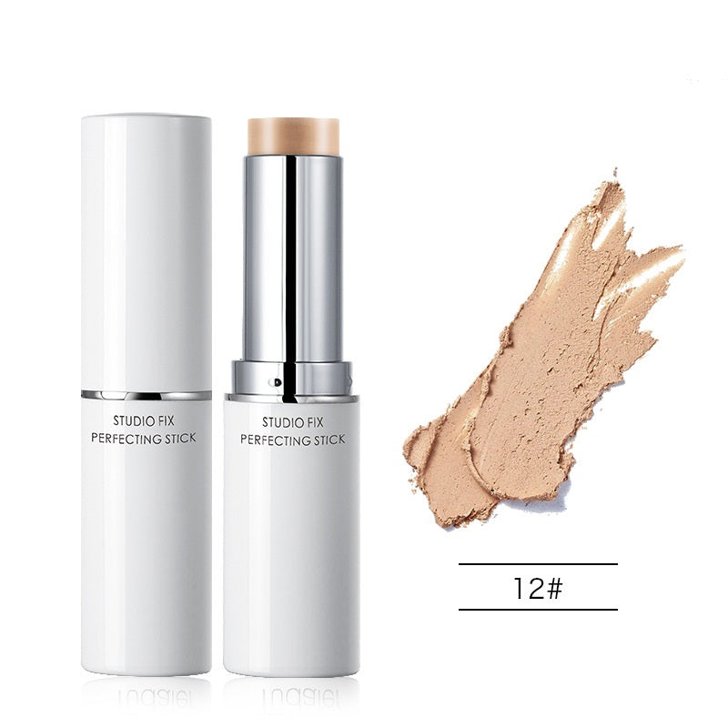 18 colores barra de contorno acabado maquillaje resaltar cubierta ojeras marcas de acné iluminar base en barra