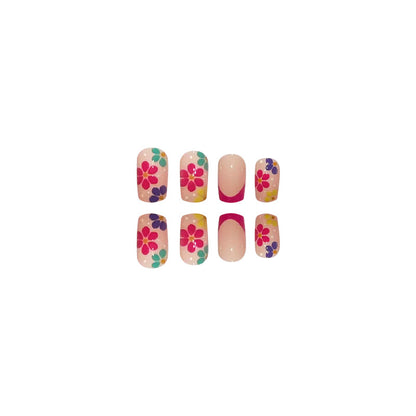 24-piece Transparent Nail Patch Box