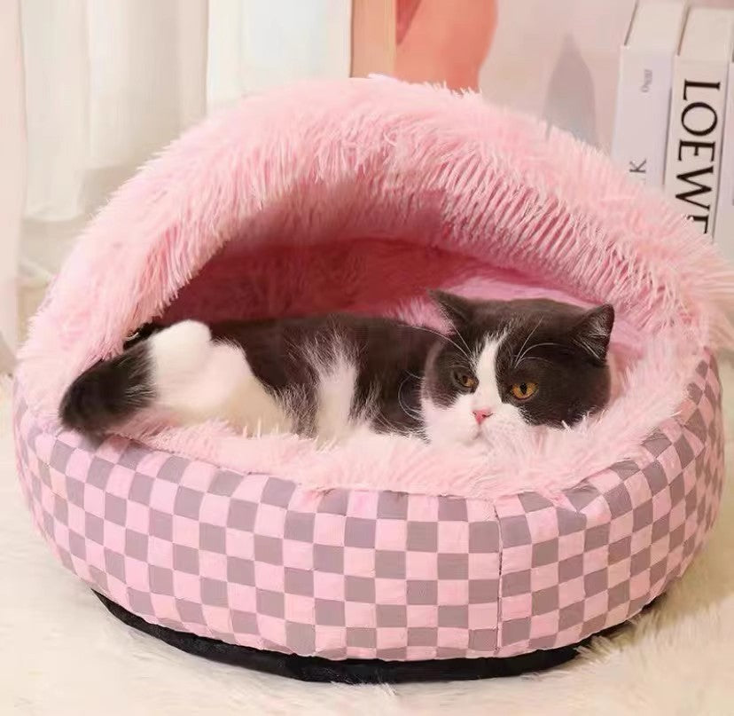 Luxury Winter Cat Bed 🐾😺