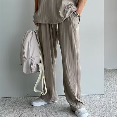 Camiseta sin mangas de verano para hombre, camiseta sin mangas, ropa deportiva, traje de dos piezas