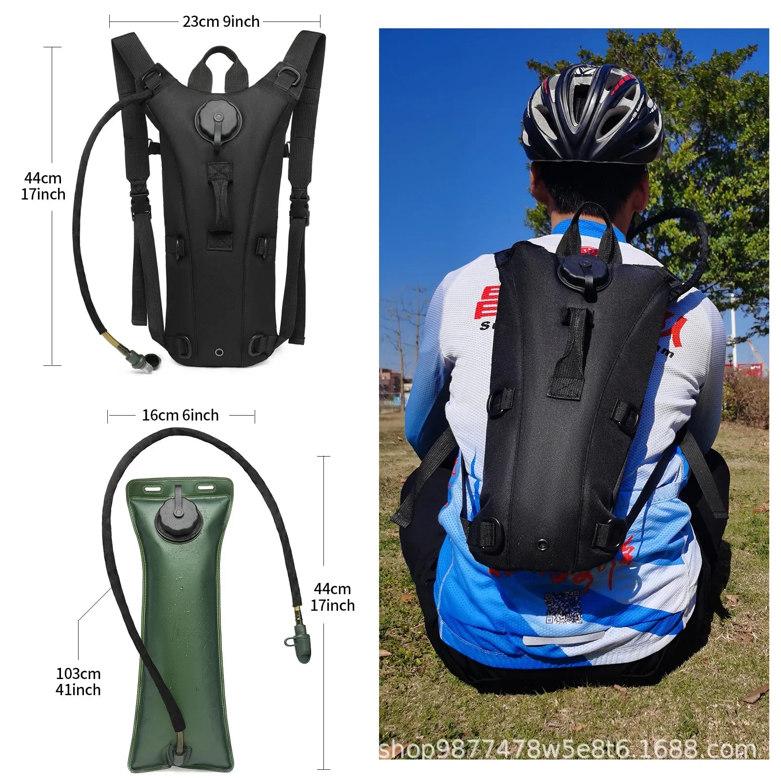 Water Bag Outdoor Camouflage 🚶‍♂️💧⛺🎒