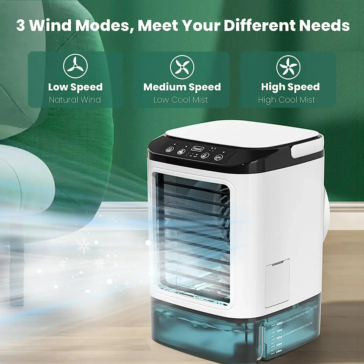 Portable Air Conditioner Fan ❄️🌬️