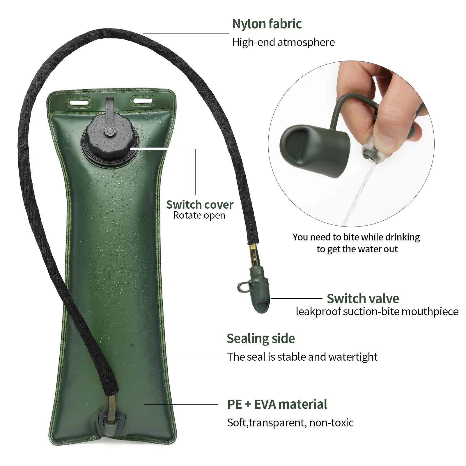 Water Bag Outdoor Camouflage 🚶‍♂️💧⛺🎒