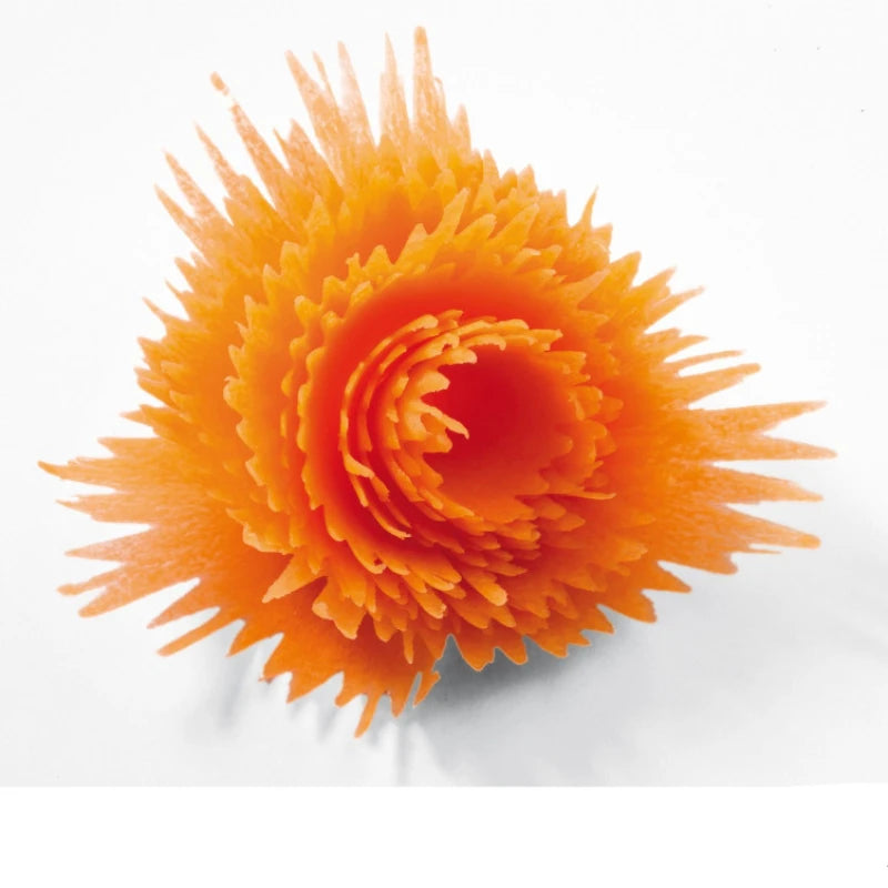 Rebanadoras de plástico para frutas y verduras, dispositivo de proceso de trituración en espiral, cortador, pelador, herramienta de cocina, trituradora tipo onda