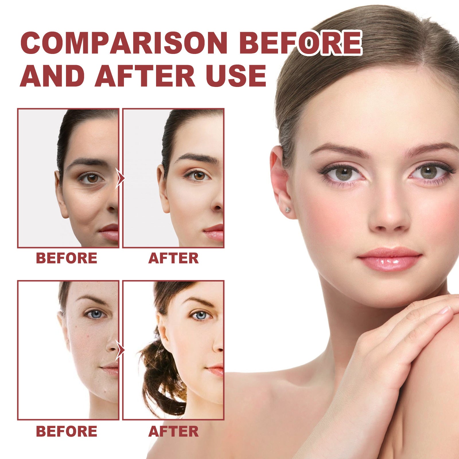 Collagen Film Fade Wrinkles Skin Plump Moisturizing Eye Skin Rejuvenation Film