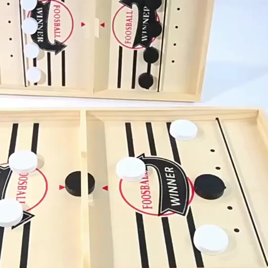 🚀Experience the Fast Sling Puck Game!🏒