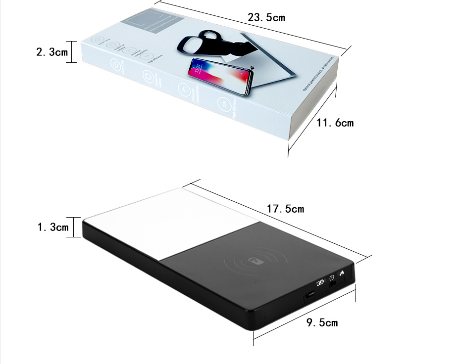 2 en 1 calentador taza calentador cargador inalámbrico eléctrico para la leche del café de la oficina en casa