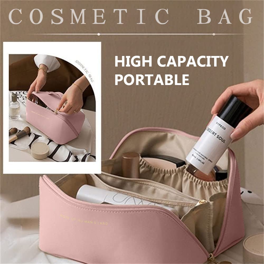¡Experimenta comodidad y elegancia con nuestra bolsa de cosméticos de viaje multifunción de gran capacidad! ✨👜