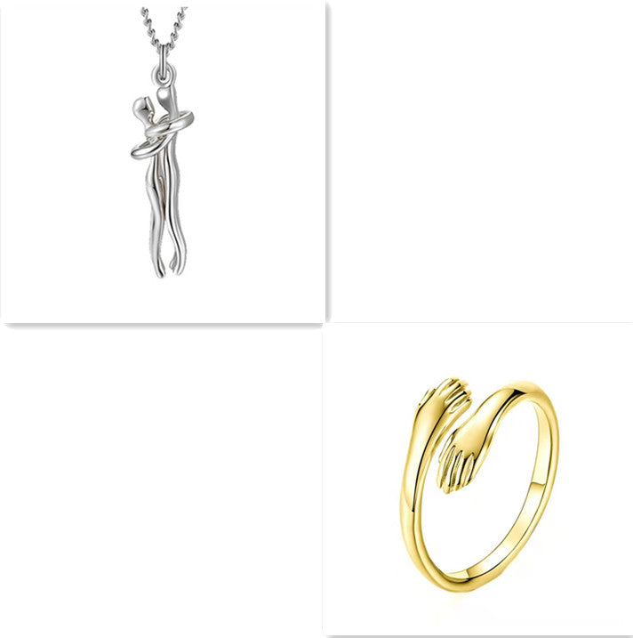 Love Hug Necklace Unisex Men Women 💕💍