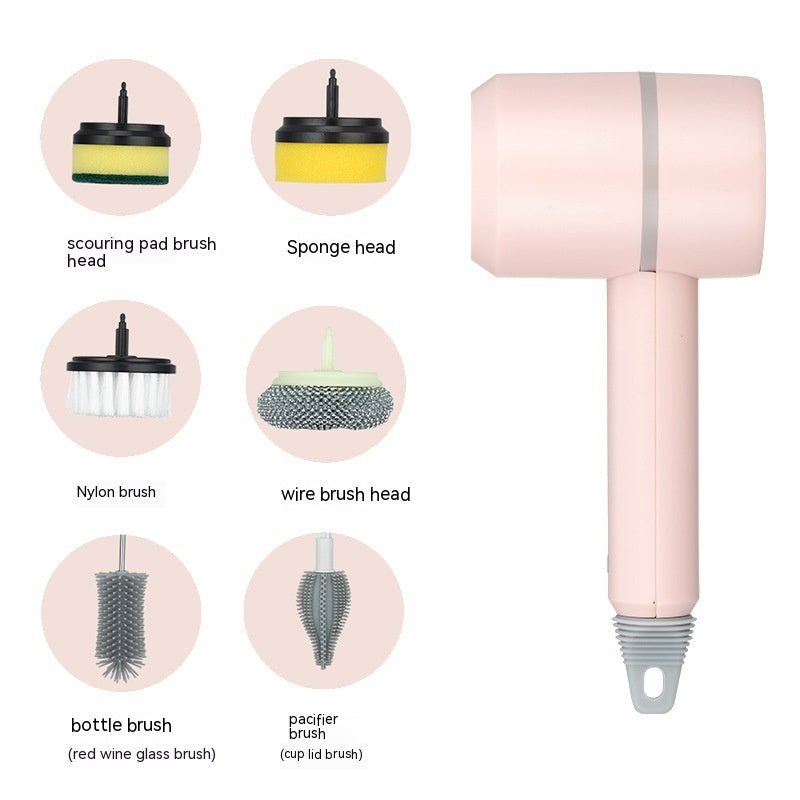 Powerful Electric Cleaning Brush A Versatile Tool for Effortless Kitchen and Bathroom Cleaning