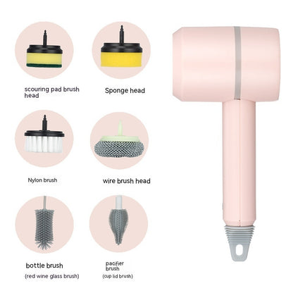 Powerful Electric Cleaning Brush A Versatile Tool for Effortless Kitchen and Bathroom Cleaning