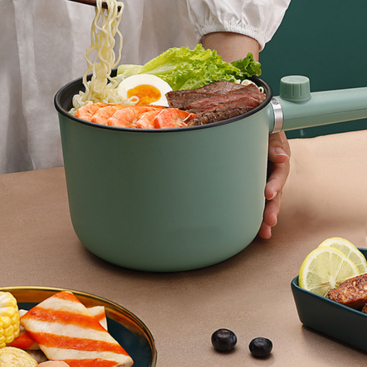 Mini olla caliente, olla de Cocina eléctrica portátil, Mini enchufe para el hogar