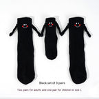 Calcetines magnéticos para sujetar las manos para niños y niñas Calcetines de tubo