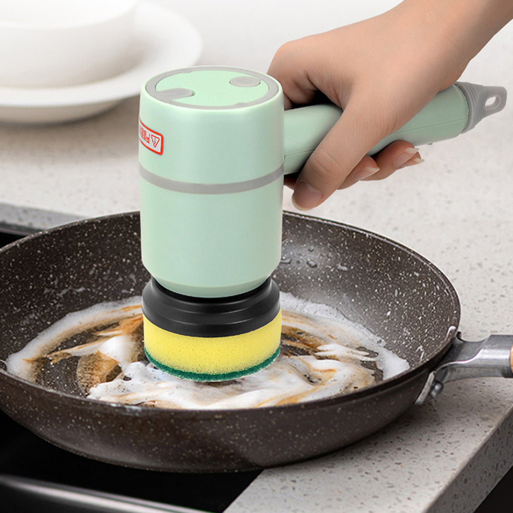 Powerful Electric Cleaning Brush A Versatile Tool for Effortless Kitchen and Bathroom Cleaning