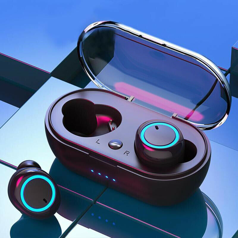 Experimente la máxima libertad de audio inalámbrica con nuestros auriculares inalámbricos Bluetooth 5.0 resistentes al agua: ¡su compañero de música perfecto! 🎶🎧