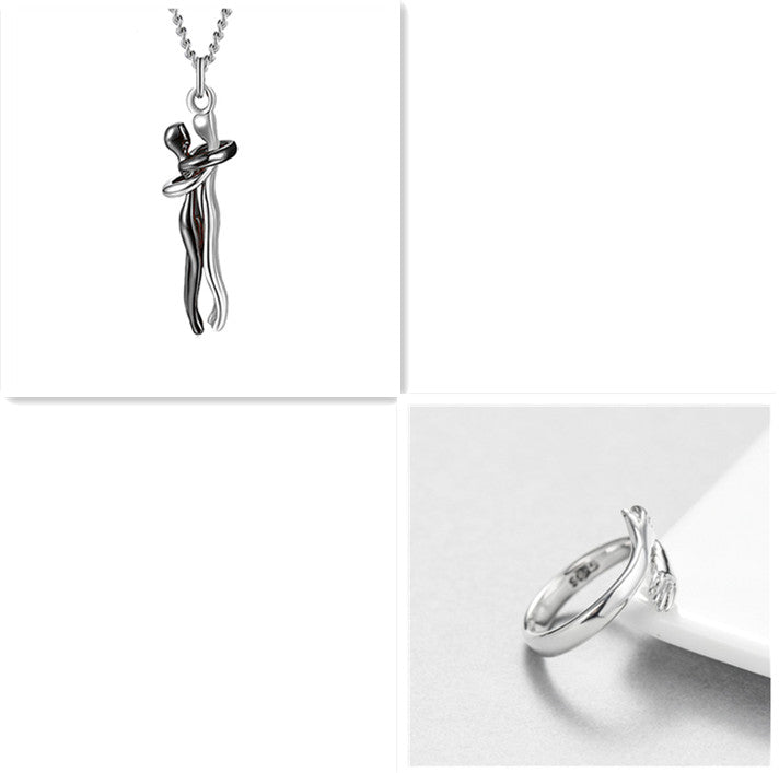 Love Hug Necklace Unisex Men Women 💕💍