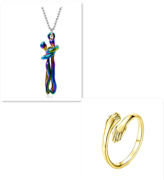 Love Hug Necklace Unisex Men Women 💕💍