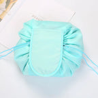 Bolsa de almacenamiento para cosméticos, bolsa de almacenamiento de viaje para cosméticos de gran capacidad, portátil y Simple