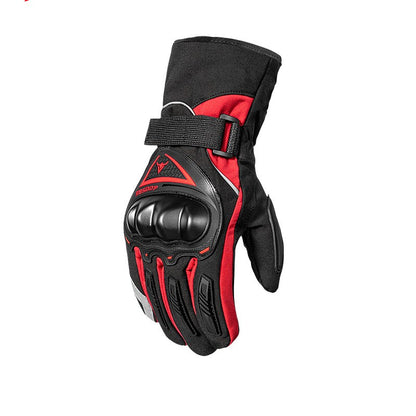 Guantes cálidos para motocicleta eléctrica de invierno, resistentes a caídas, impermeables