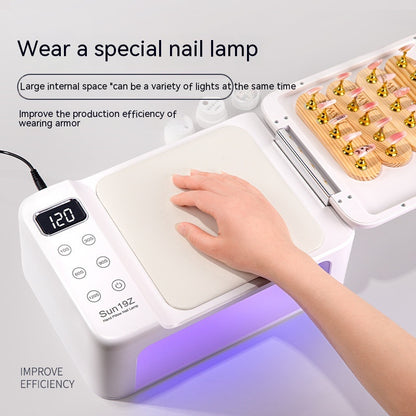 Use Armor Hand Pillow Máquina de manicura Lámpara UV