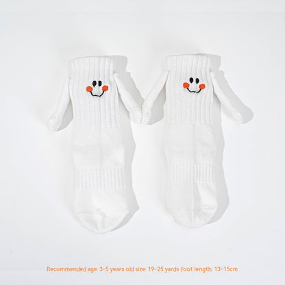 Magnetic Hand-holding Socks For Boys And Girls Tube Socks