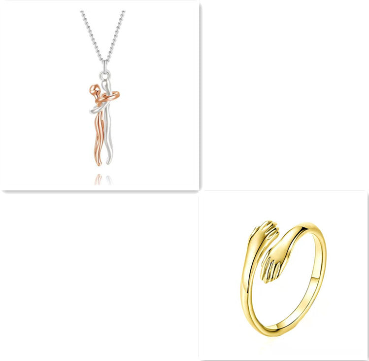 Love Hug Necklace Unisex Men Women 💕💍