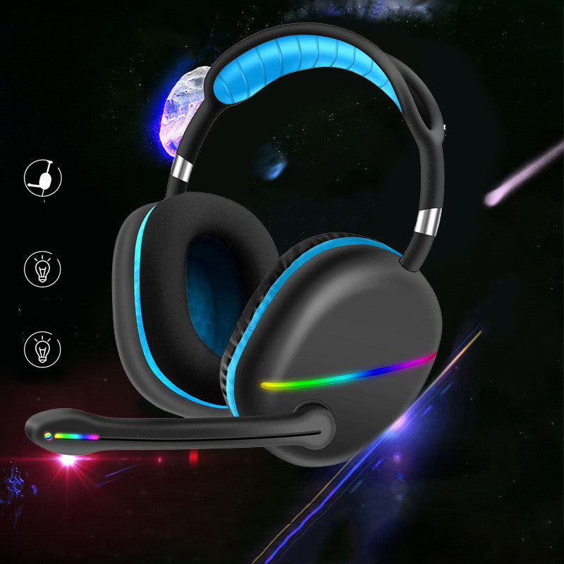 Auriculares Bluetooth Auriculares RGB Luminoso Inalámbrico