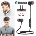 Auriculares magnéticos Auriculares estéreo Bluetooth intrauditivos Auriculares inalámbricos Color aleatorio