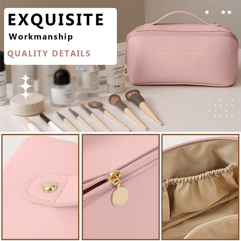 ¡Experimenta comodidad y elegancia con nuestra bolsa de cosméticos de viaje multifunción de gran capacidad! ✨👜