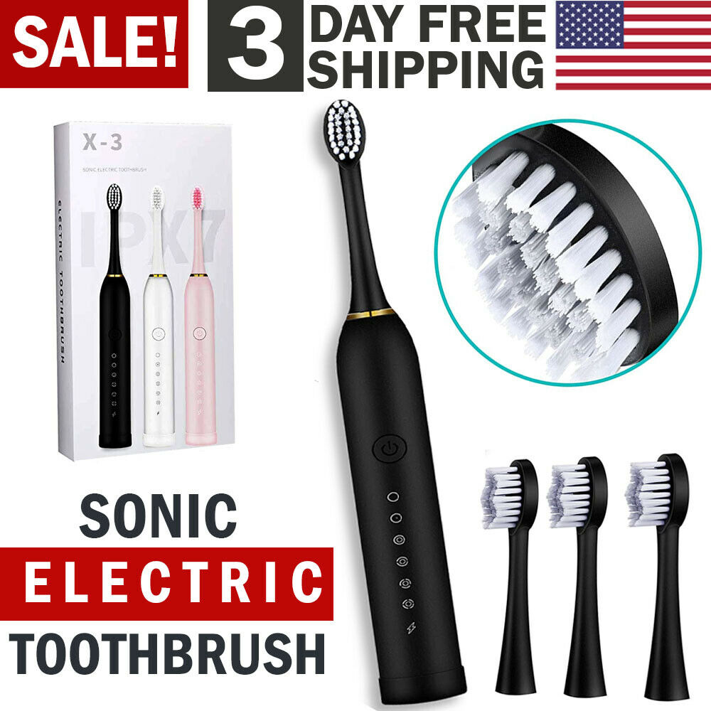 Upgrade Your Dental Care with Our Rechargeable Sonic Electric Toothbrush! 🦷💫